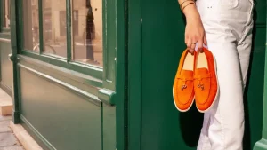 Melvin & Hamilton Loafers^Adley 3 Oranje