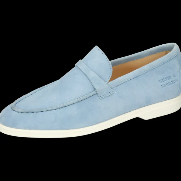 Melvin & Hamilton Loafers^Adley 3 Blauw