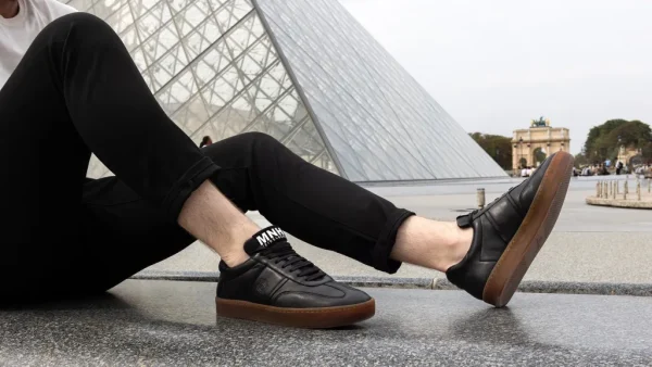 Melvin & Hamilton Sneakers^Alfie 1 Zwart