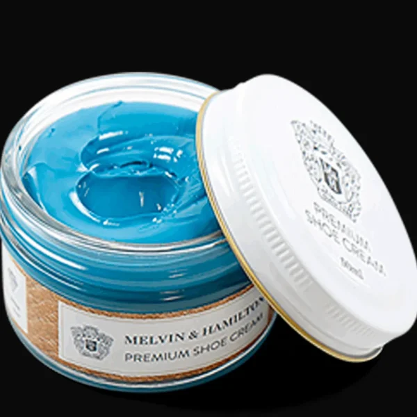 Melvin & Hamilton Schoencrème | Schoencrème^Blue Cream Turquoise