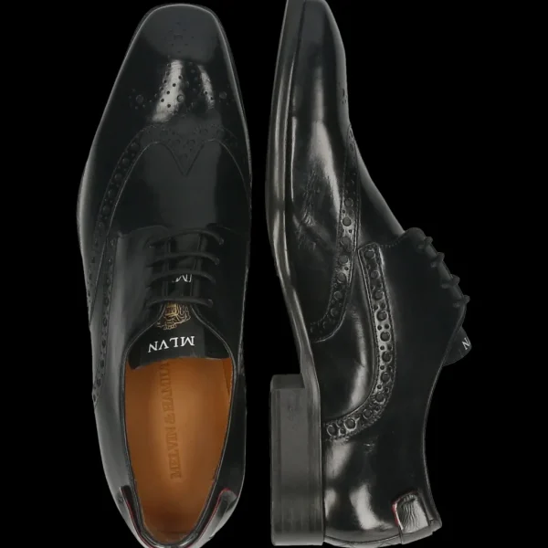 Melvin & Hamilton Derbies^Bond 2 Zwart