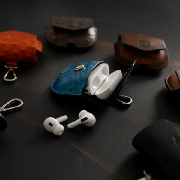 Melvin & Hamilton Lederwaren·Airpods Case | Airpod Case^Buddy Oranje