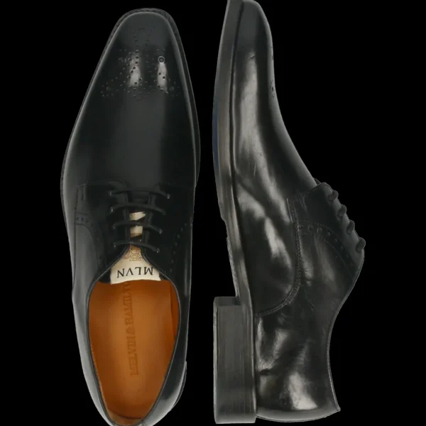 Melvin & Hamilton Derbies^Dylan 1 Zwart