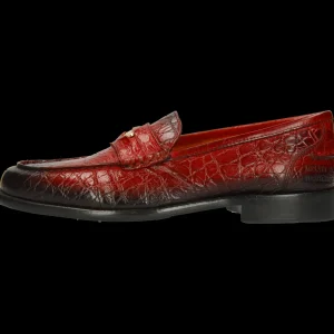 Melvin & Hamilton Loafers^Gianna 3 Rood