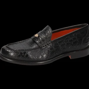 Melvin & Hamilton Loafers^Gianna 3 Zwart