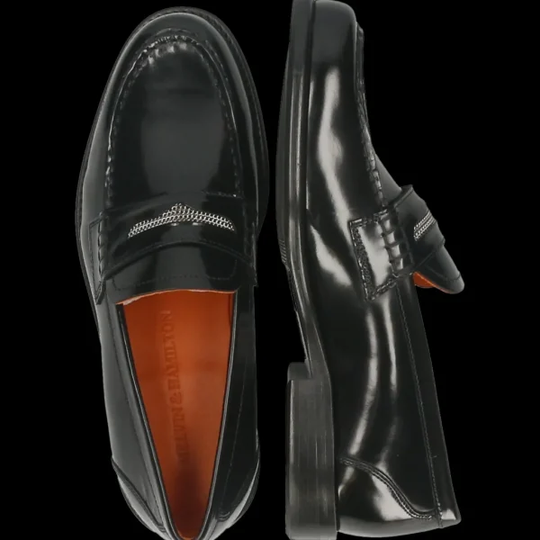 Melvin & Hamilton Loafers^Gianna 5 Zwart