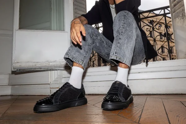 Melvin & Hamilton Sneakers^Harvey 113 Zwart