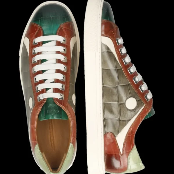 Melvin & Hamilton Sneakers^Harvey 9 Groen