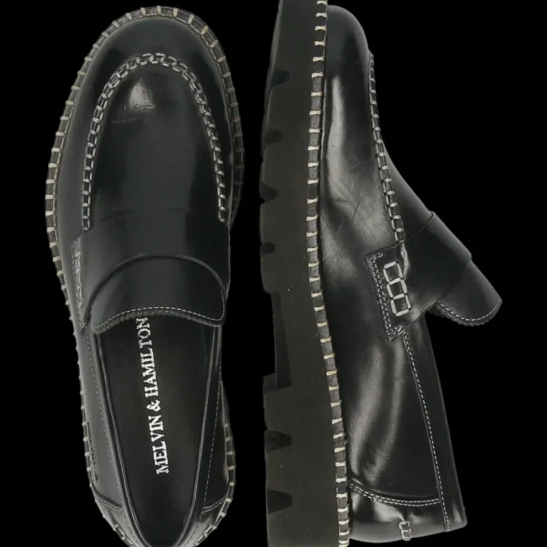 Melvin & Hamilton Loafers^Jade 55 Zwart