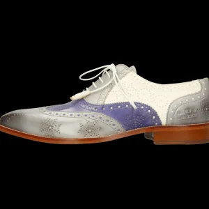 Melvin & Hamilton Oxfords^Jeff 28 Blauw