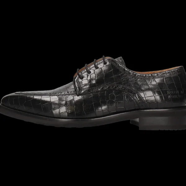Melvin & Hamilton Derbies^Jeff 3 Zwart