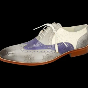 Melvin & Hamilton Oxfords^Jeff 28 Blauw