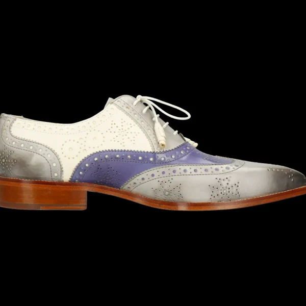 Melvin & Hamilton Oxfords^Jeff 28 Blauw