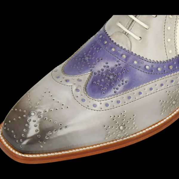 Melvin & Hamilton Oxfords^Jeff 28 Blauw