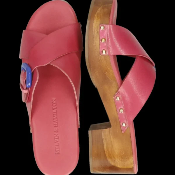 Melvin & Hamilton Clogs^Layla 4 Roze