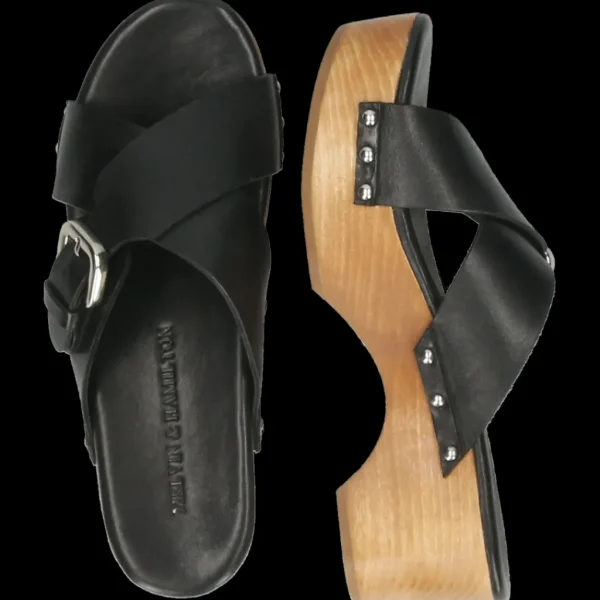 Melvin & Hamilton Clogs^Layla 4 Zwart