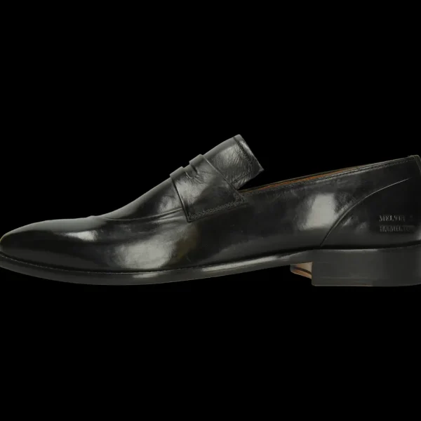 Melvin & Hamilton Loafers^Leonardo 46 Zwart