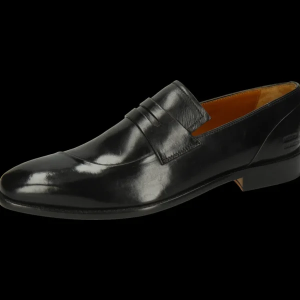 Melvin & Hamilton Loafers^Leonardo 46 Zwart
