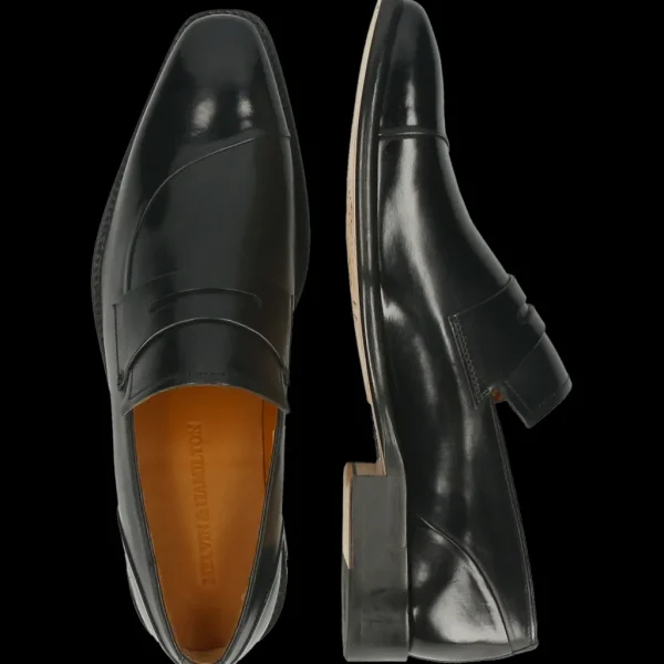 Melvin & Hamilton Loafers^Leonardo 46 Zwart