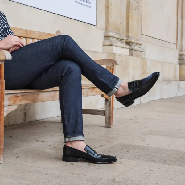 Melvin & Hamilton Loafers^Leonardo 46 Zwart