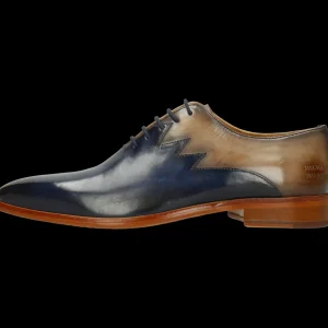 Melvin & Hamilton Oxfords^Lewis 59 Blauw