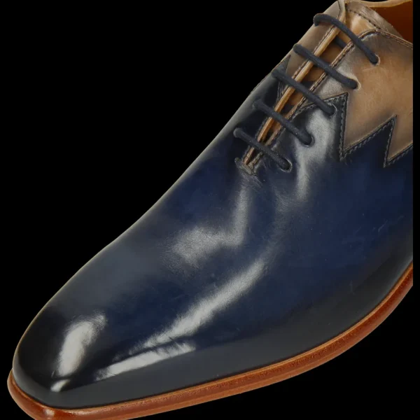Melvin & Hamilton Oxfords^Lewis 59 Blauw