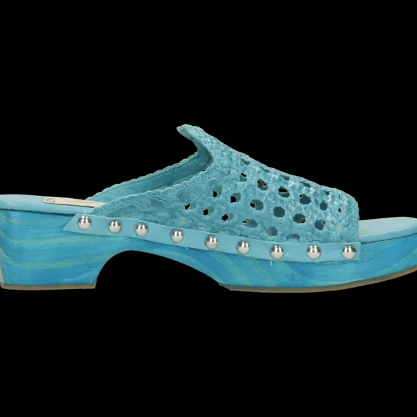 Melvin & Hamilton Clogs | Hakken^Maria 1 Turquoise