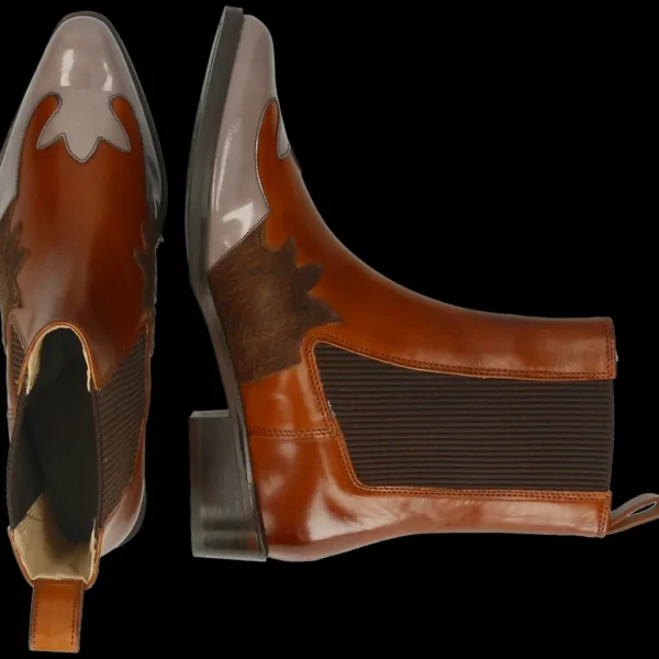 Melvin & Hamilton Enkellaarzen^Marlin 74 Bruin