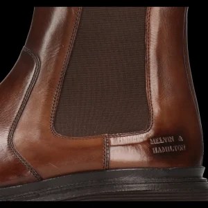 Melvin & Hamilton Enkellaarzen^Matteo 5 Bruin