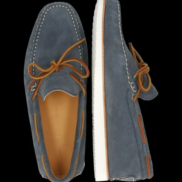 Melvin & Hamilton Bootschoenen^Nelson 21 Turquoise