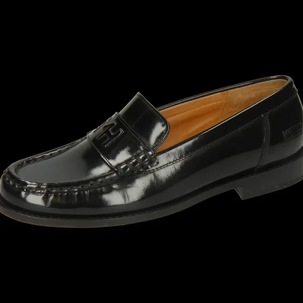 Melvin & Hamilton Loafers^Nyla 2 Zwart