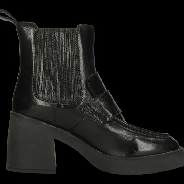 Melvin & Hamilton Hakken | Enkellaarzen^Paisley 3 Zwart