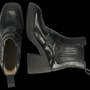 Melvin & Hamilton Hakken | Enkellaarzen^Paisley 3 Zwart