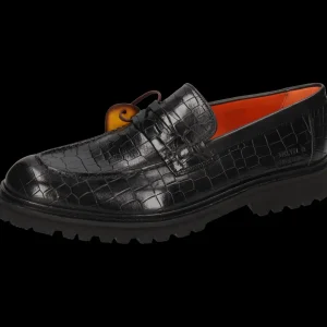 Melvin & Hamilton Loafers^Pierce 9 Zwart