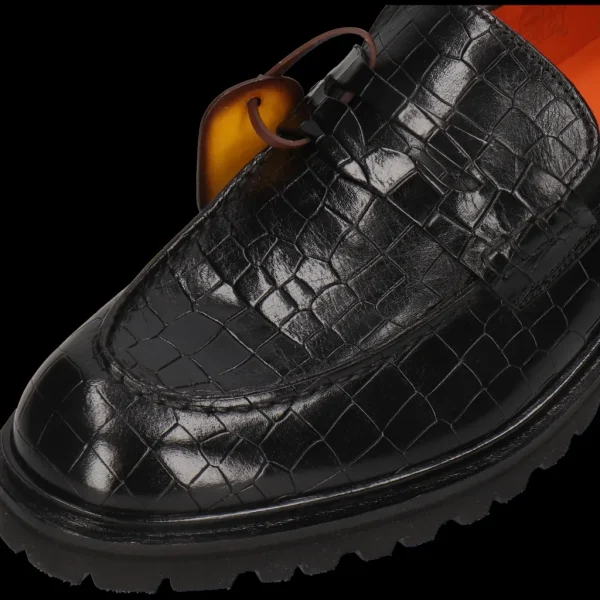 Melvin & Hamilton Loafers^Pierce 9 Zwart