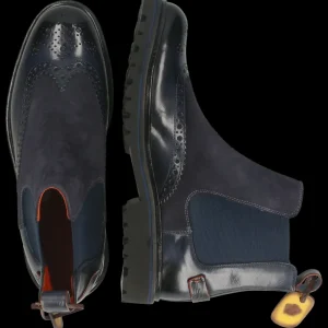 Melvin & Hamilton Enkellaarzen^Pierce 26 Blauw