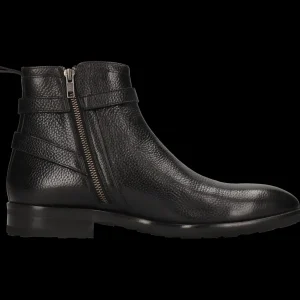 Melvin & Hamilton Enkellaarzen^Primo 5 Zwart