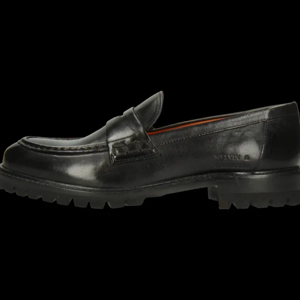 Melvin & Hamilton Loafers^Regine 6 Zwart