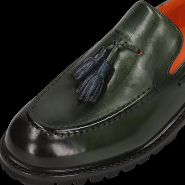 Melvin & Hamilton Loafers^Regine 2 Groen