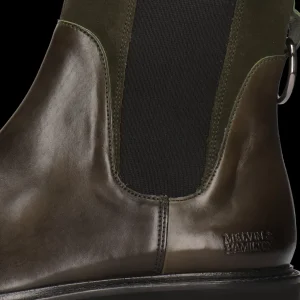 Melvin & Hamilton Enkellaarzen^Sally 187 Khaki