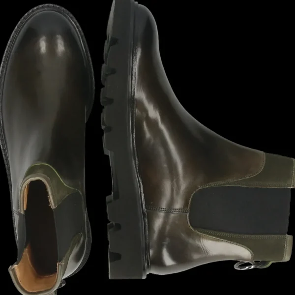 Melvin & Hamilton Enkellaarzen^Sally 187 Khaki