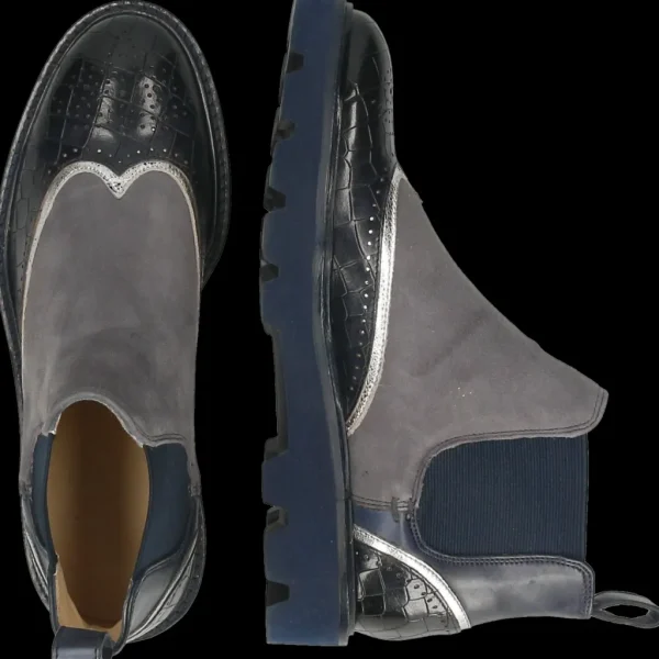 Melvin & Hamilton Enkellaarzen^Sally 19 Blauw