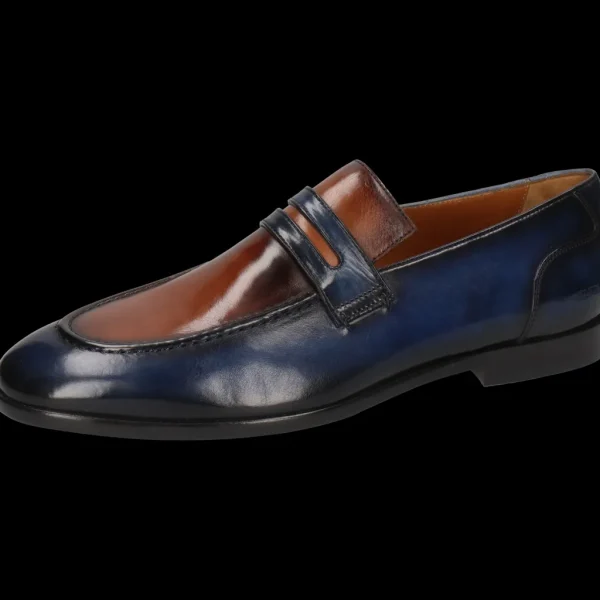 Melvin & Hamilton Loafers^Santo 4 Blauw