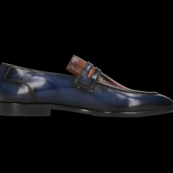 Melvin & Hamilton Loafers^Santo 4 Blauw