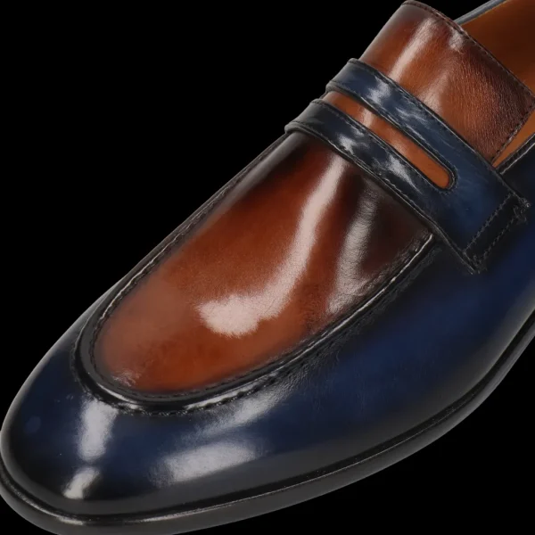 Melvin & Hamilton Loafers^Santo 4 Blauw