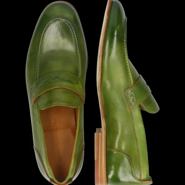Melvin & Hamilton Loafers^Santo 2 Groen