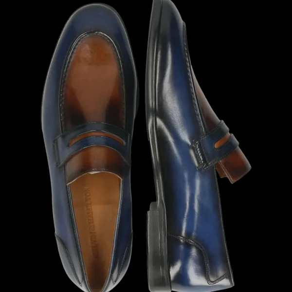 Melvin & Hamilton Loafers^Santo 4 Blauw