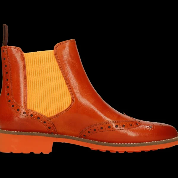 Melvin & Hamilton Enkellaarzen^Selina 6 Oranje