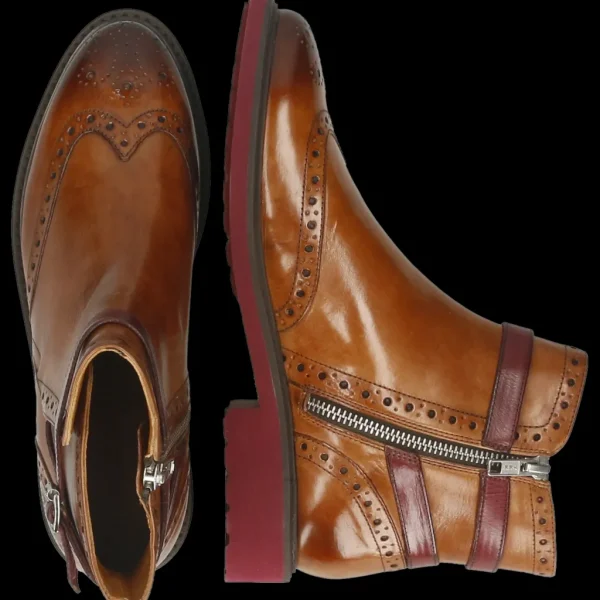 Melvin & Hamilton Enkellaarzen^Selina 25 Bruin