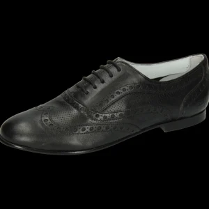 Melvin & Hamilton Oxfords^Sonia 1 Zwart